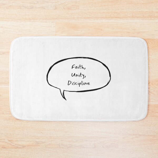 Item preview, Faith, unity, discipline  designed and sold by peaceispossible.