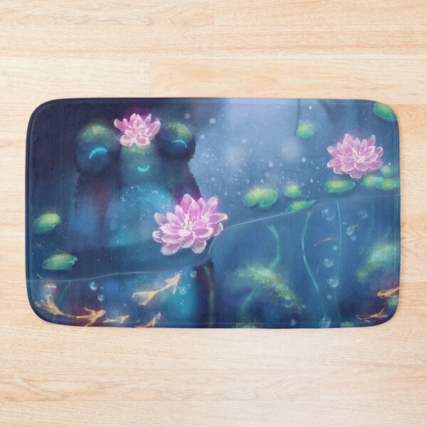 Item preview, Froggie among the waterlilies designed and sold by IcyArtShop.