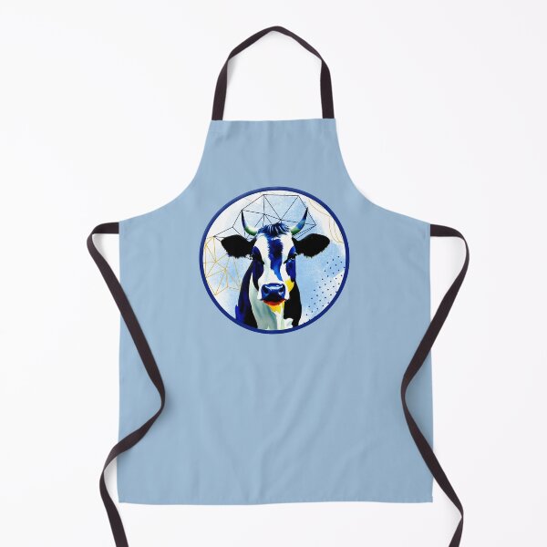 Aperçu de l'œuvre Arty Moo en bleu créée et vendue par OByD.