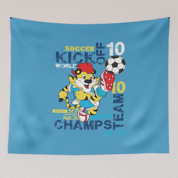 Item preview, Soccer Tiger designed and sold by LeoZitro.