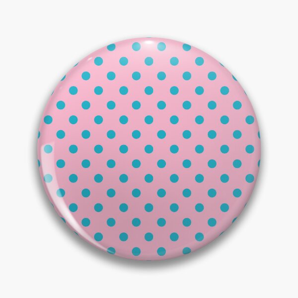 Item preview, Retro Pink and Blue Polka Dot Pattern designed and sold by tonymagnerart.