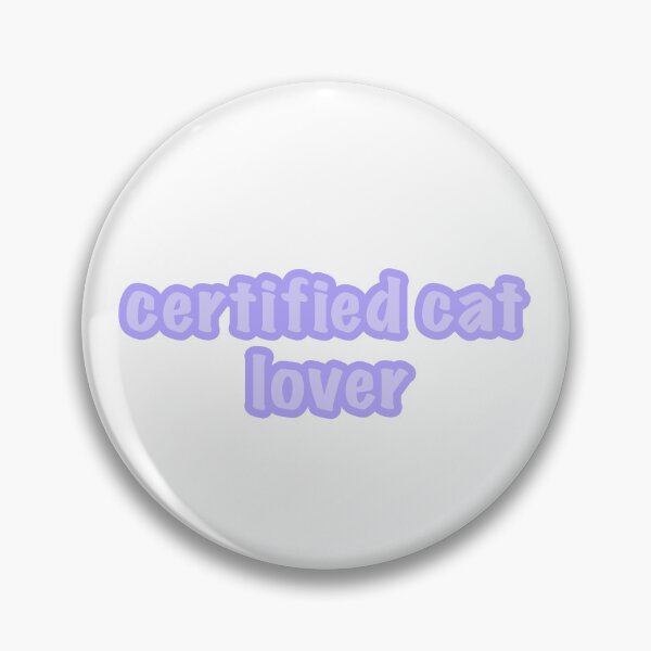 Item preview, certified cat lover designed and sold by malzsdesigns.