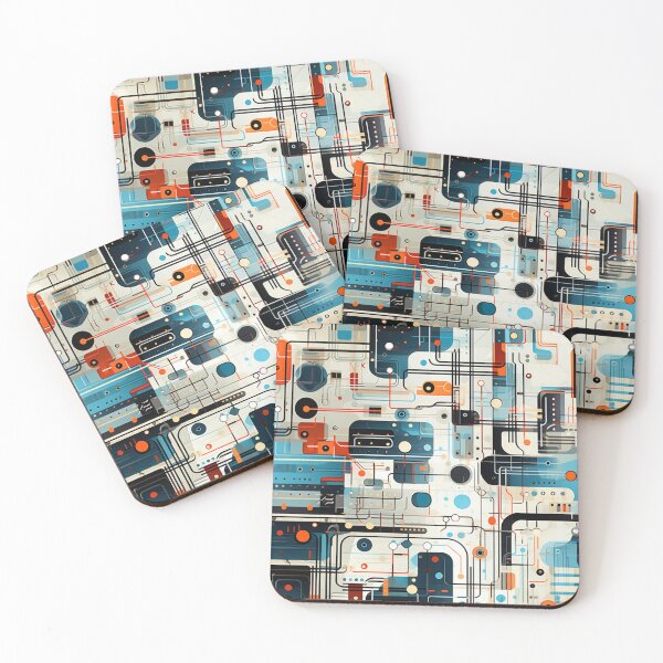 Item preview, Cybernetic Circuitry: A Futuristic Fusion of Technology and Style designed and sold by minjagoods.