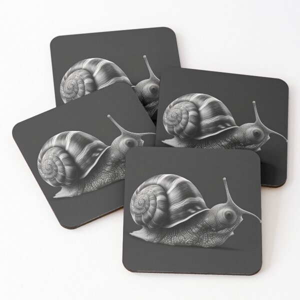 Item preview, Snail pencil drawing designed and sold by Pencil-Art.