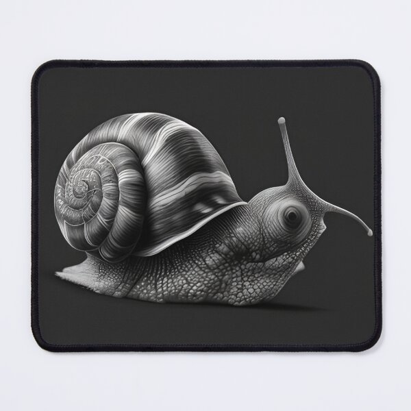 Item preview, Snail pencil drawing designed and sold by Pencil-Art.