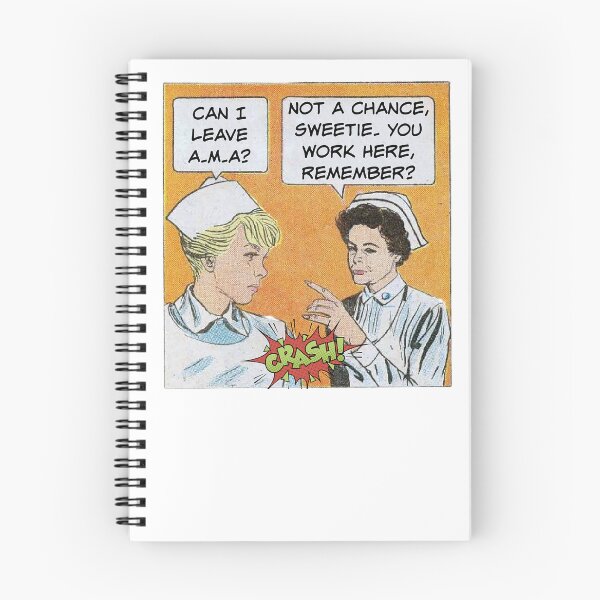 Item preview, Can I Leave A.M.A.? Nurse Humor designed and sold by SSustainable.