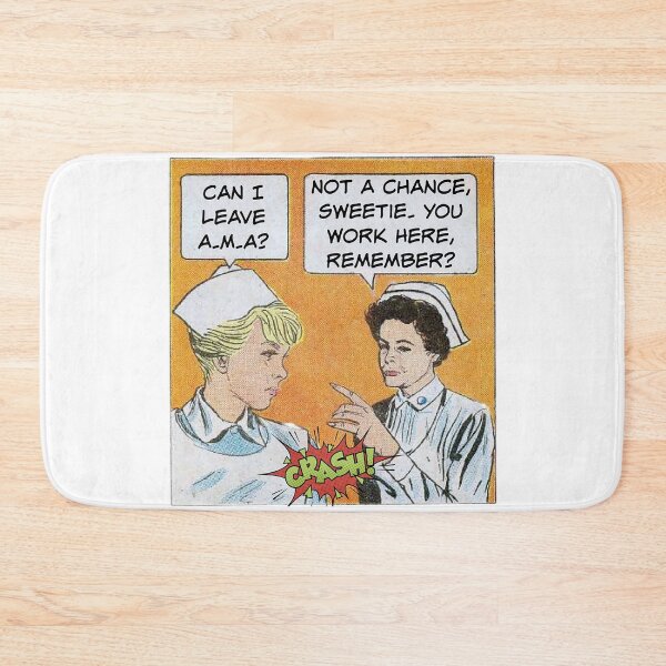 Item preview, Can I Leave A.M.A.? Nurse Humor designed and sold by SSustainable.