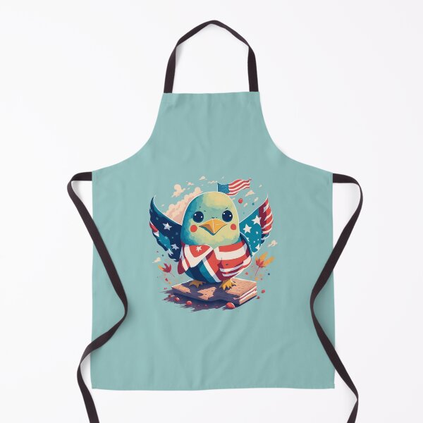 Item preview, Cute bird with US flag designed and sold by Dr-Kane.