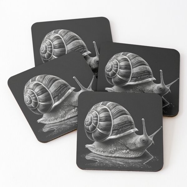 Item preview, Snail pencil drawing designed and sold by Pencil-Art.