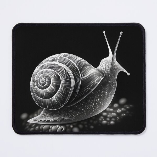 Item preview, Snail pencil drawing designed and sold by Pencil-Art.