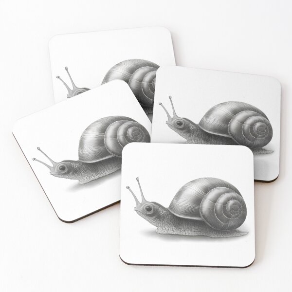 Item preview, Snail pencil drawing designed and sold by Pencil-Art.