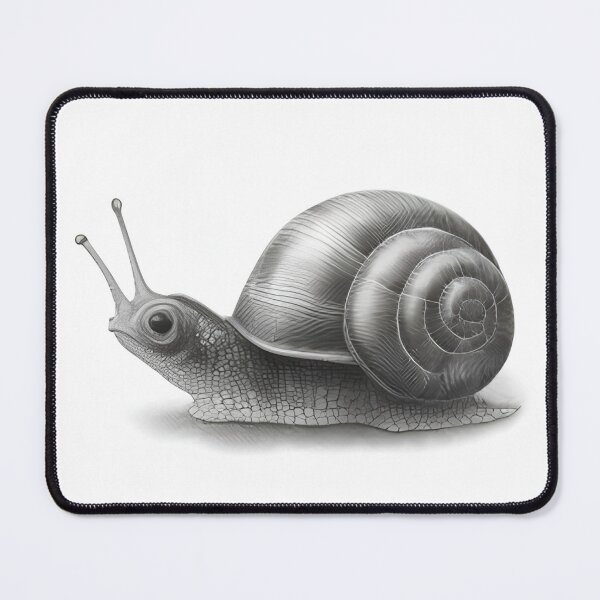 Item preview, Snail pencil drawing designed and sold by Pencil-Art.