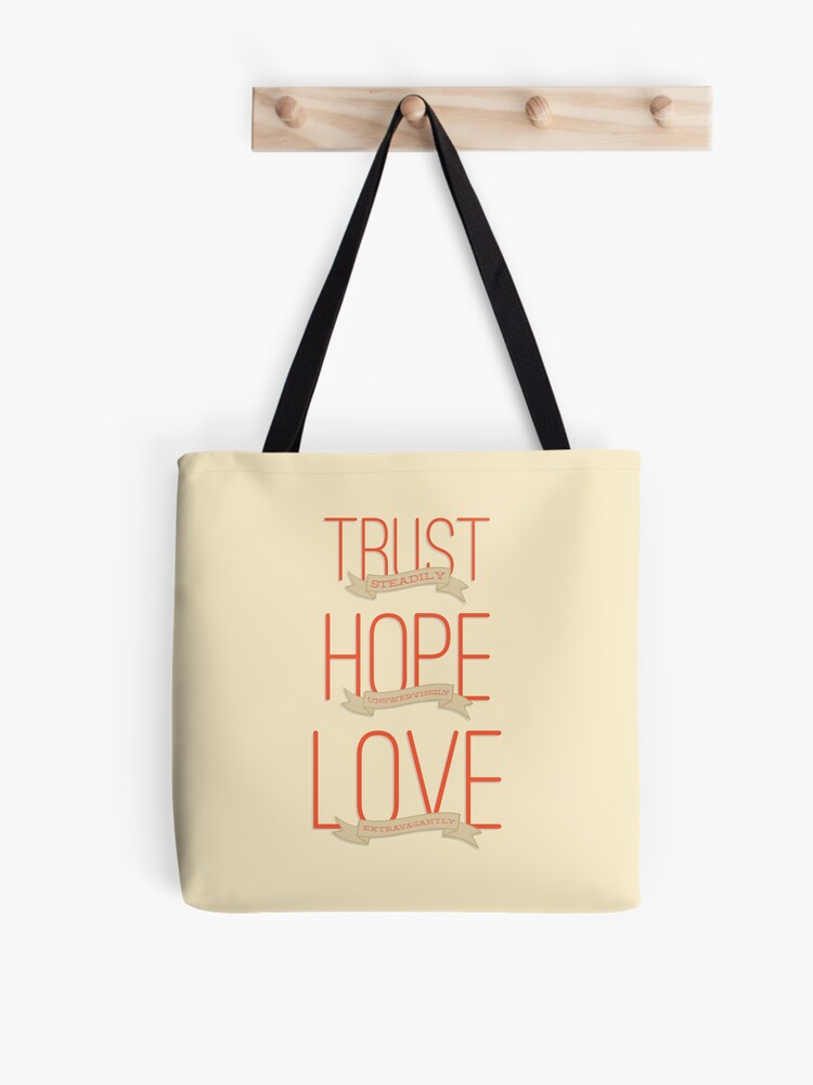 LOVE=HOPE tote bag