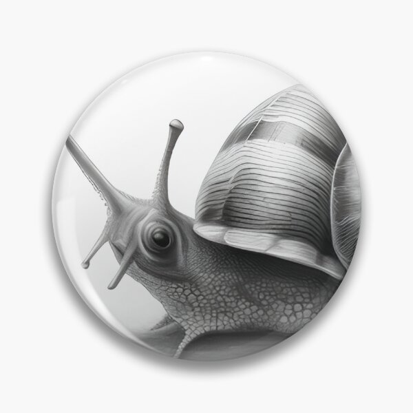 Item preview, Snail pencil drawing designed and sold by Pencil-Art.