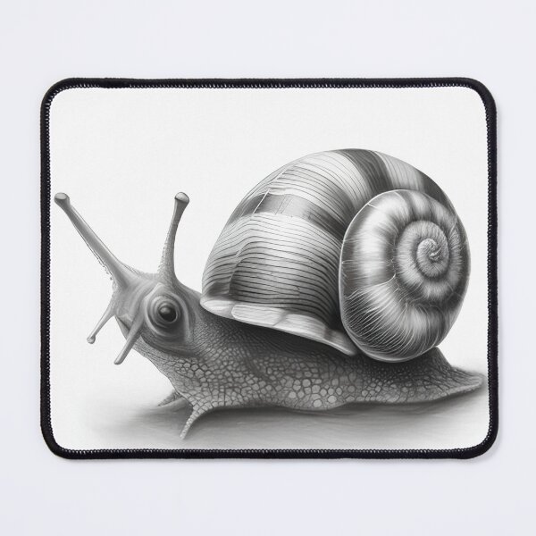 Item preview, Snail pencil drawing designed and sold by Pencil-Art.