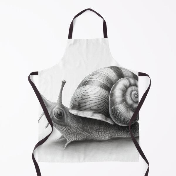 Item preview, Snail pencil drawing designed and sold by Pencil-Art.