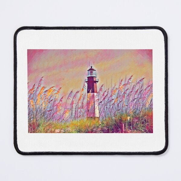 Item preview, Cockspur Island Lighthouse III  designed and sold by RiverTrollShop.