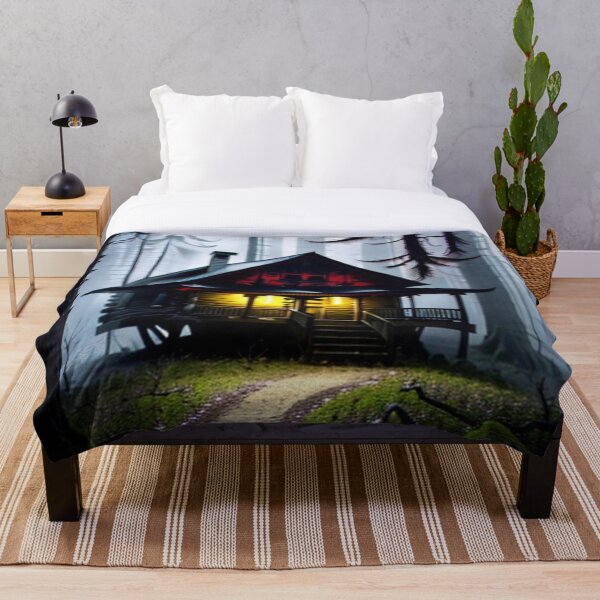 Item preview, Creepy Cabin At Dusk designed and sold by Source919.