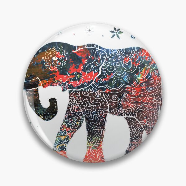 Item preview, Watercolor Mama Elephant designed and sold by heartsake.