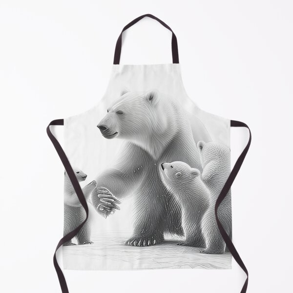 Item preview, Polar bear pencil drawing designed and sold by Pencil-Art.