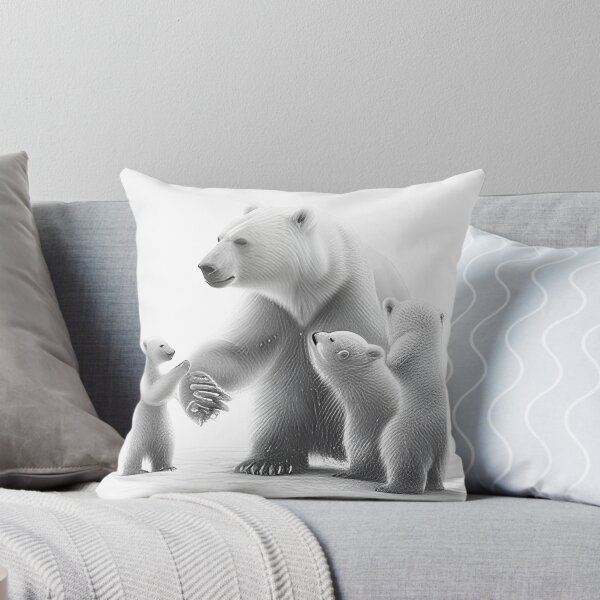 Item preview, Polar bear pencil drawing designed and sold by Pencil-Art.