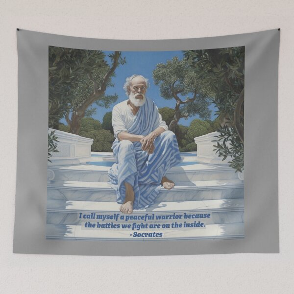 Item preview, Peaceful warrior designed and sold by Plumtree81.