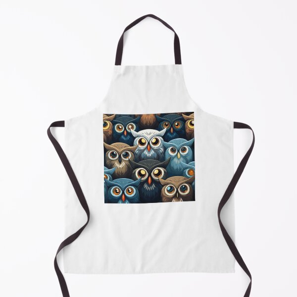Item preview, Big eyes owl pattern designed and sold by SmileshareShop.