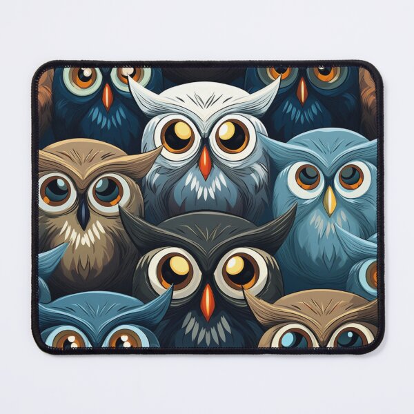Item preview, Big eyes owl pattern  designed and sold by SmileshareShop.
