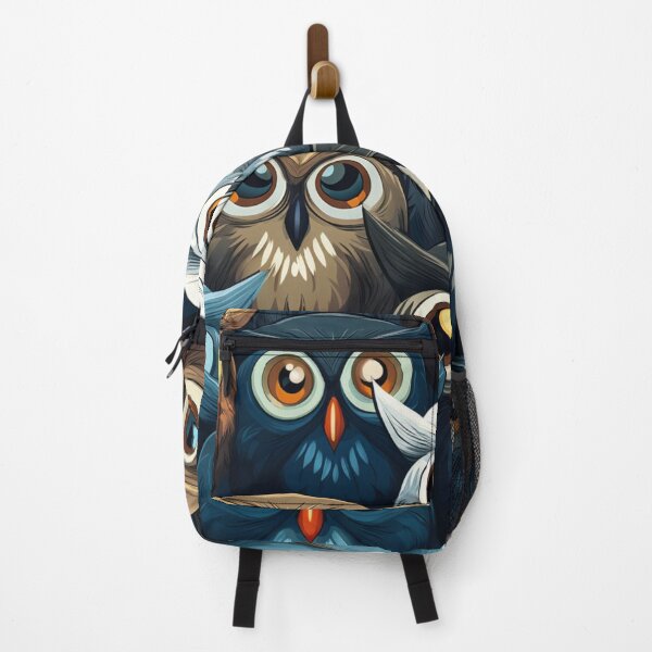 Item preview, Big eyes owl pattern designed and sold by SmileshareShop.