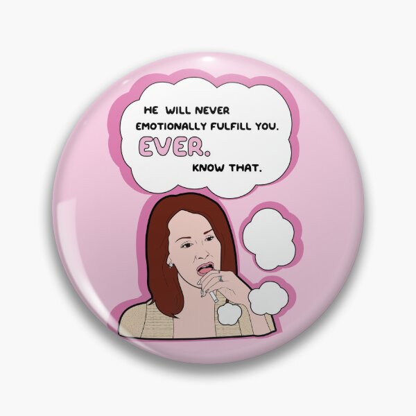 Item preview, Allison Dubois Kyle Richards - He will Never Emotionally Fulfil you Mauricio Real Housewives Of Beverly Hills RHOBH designed and sold by ponychops.
