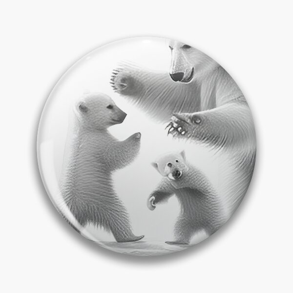 Item preview, Polar bear pencil drawing designed and sold by Pencil-Art.
