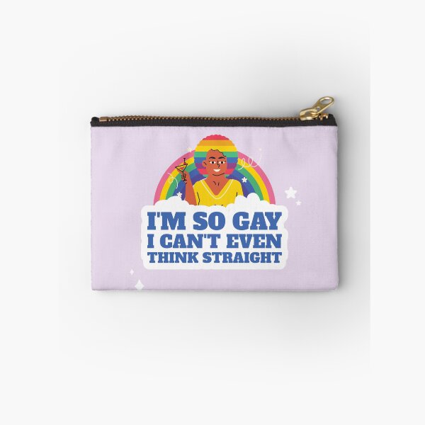 Item preview, I'm So Gay, I Can't Even Think Straight Funny designed and sold by Harmonick-Tees.
