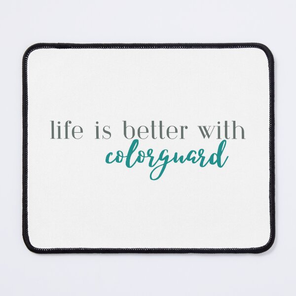 Item preview, Life is Better with Colorguard | Color Guard | Winterguard | Flags designed and sold by ShoniwDesigns.