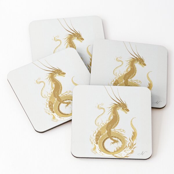 Item preview, Dragon #01 (Golden Collection) designed and sold by Vialuga.