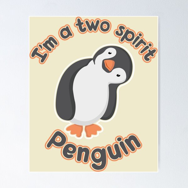 テネシー野郎2 原画penguin art2 Two Spirit Penguin