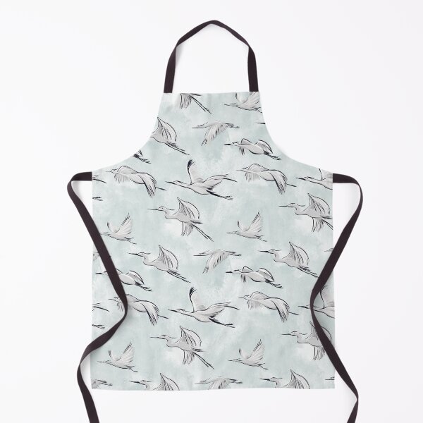 Item preview, Grey crane migration - mint designed and sold by Milatoo.