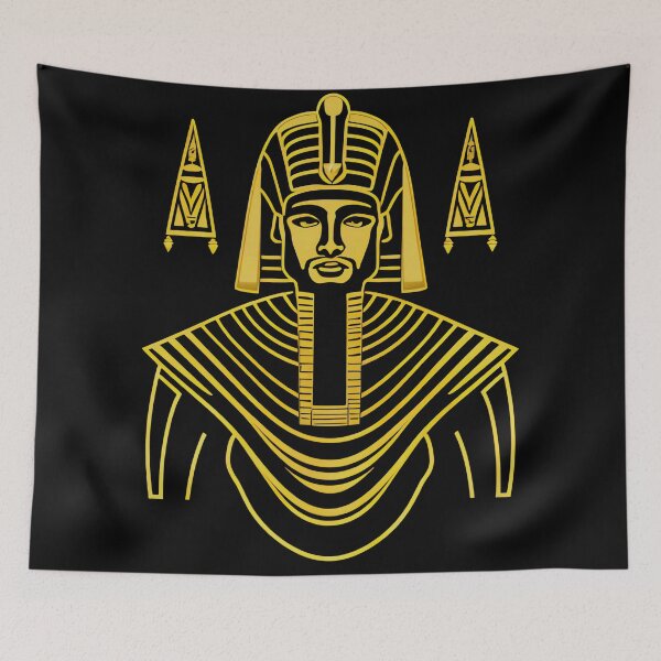 Item preview, a golden egyptian head designed and sold by Enga6.