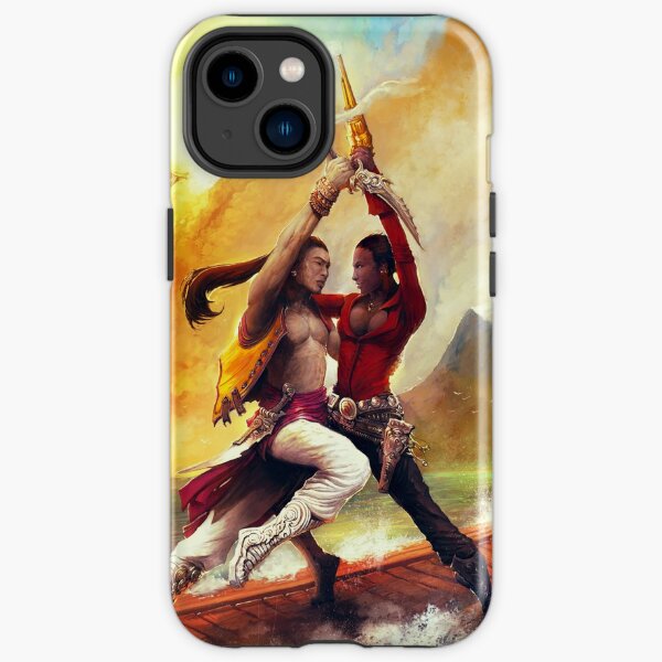 Steampunk Pirate Lovers iPhone Tough Case