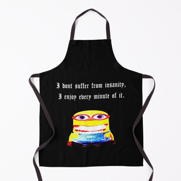 Item preview, Funny Minion Ironic Insanity Quote Meme designed and sold by JEMerchandise.