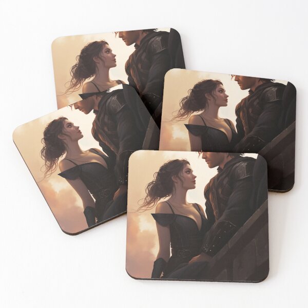 Item preview, Violet and Xaden Fanart  designed and sold by faewildlingart.