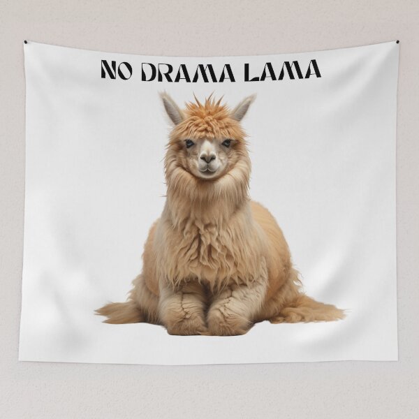 Aperçu de l'œuvre Pas de drame Lama créée et vendue par ViktorSilni.