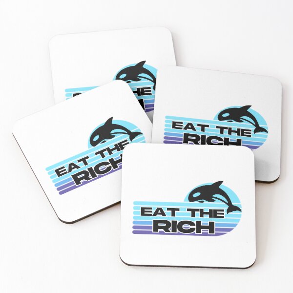 Item preview, Eat The Rich Orca Orcanization ocean designed and sold by JacoBeatzShop.