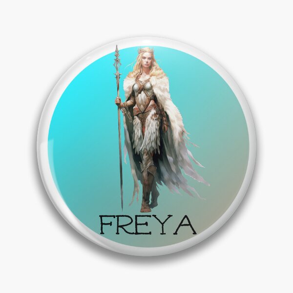 Item preview, Freya. Norse Goddess of Magickal Sight designed and sold by SSustainable.
