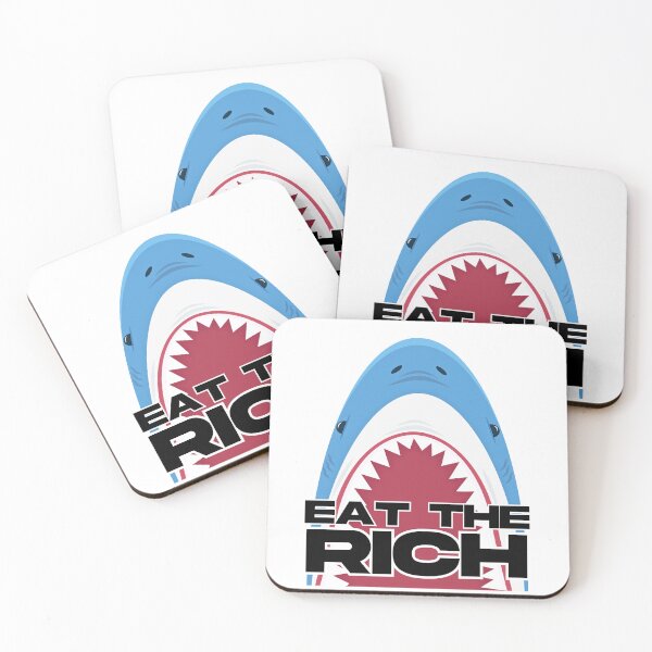 Item preview, Eat The Rich Orca Orcanization ocean Capitalism  designed and sold by JacoBeatzShop.