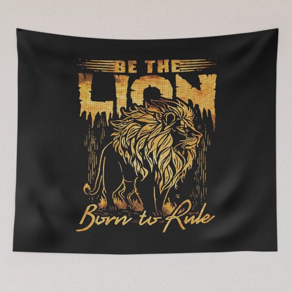 Item preview, Be The lion, born to rule designed and sold by VichallanStudio.