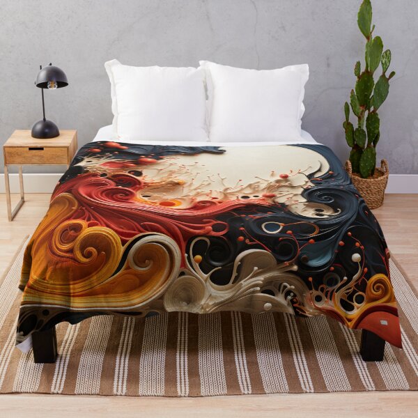 Item preview, Ebru Abstract Art 7 designed and sold by Maxouniverse.
