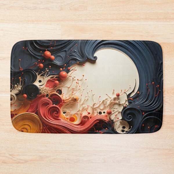 Item preview, Ebru Abstract Art 7 designed and sold by Maxouniverse.