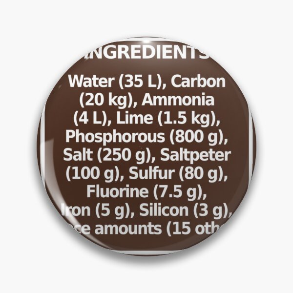 Item preview, Ingredients (dark) 	 	 designed and sold by mbifftkfz90.