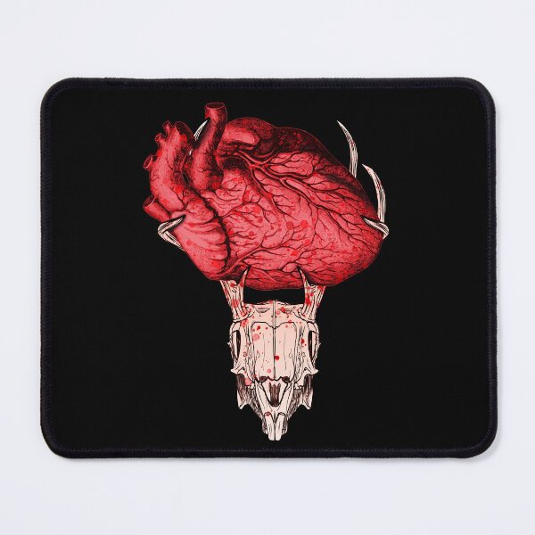 Item preview, Heart in deer antlers designed and sold by Faust-ART.