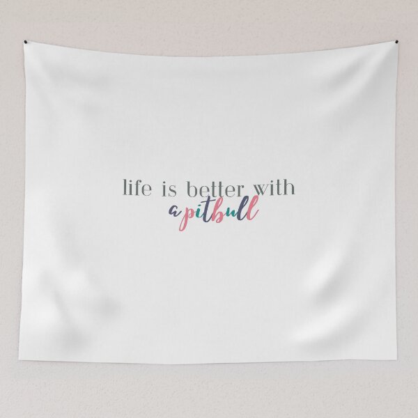 Item preview, Life is Better With a Pittbull | Pitbull Lover | Dog designed and sold by ShoniwDesigns.